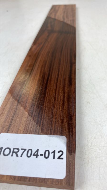 Fretboard Santos Rosewood, 520x75x10mm Einzelstück #012